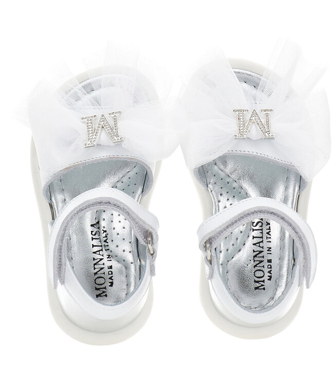 Monnalisa SANDALO CON LOGO STRASS P