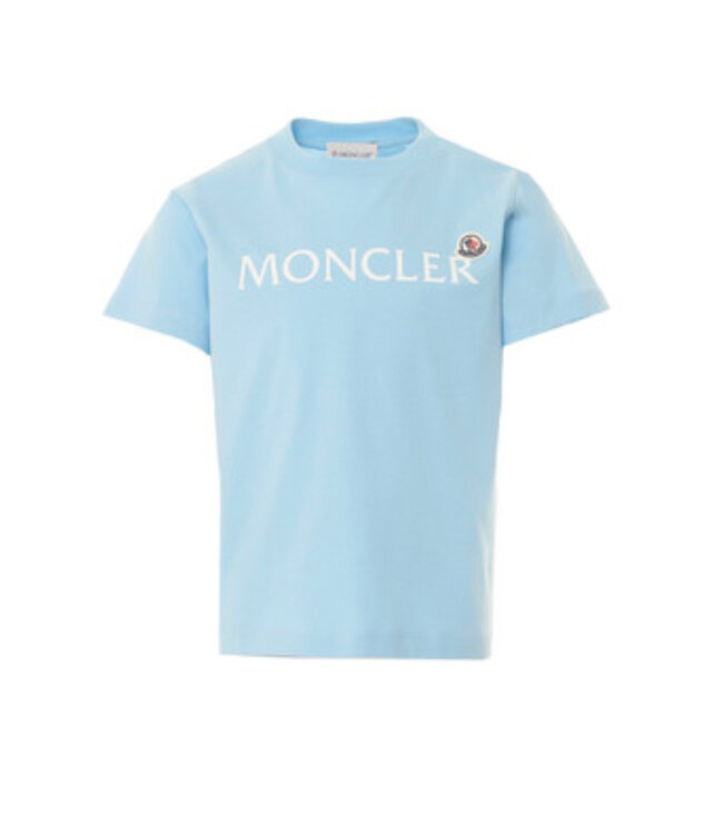 Moncler SS T-SHIRT OPEN BLUE