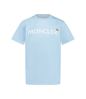 Moncler SS T-SHIRT OPEN BLUE