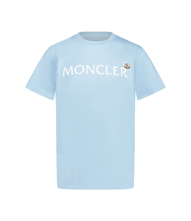 Moncler SS T-SHIRT OPEN BLUE