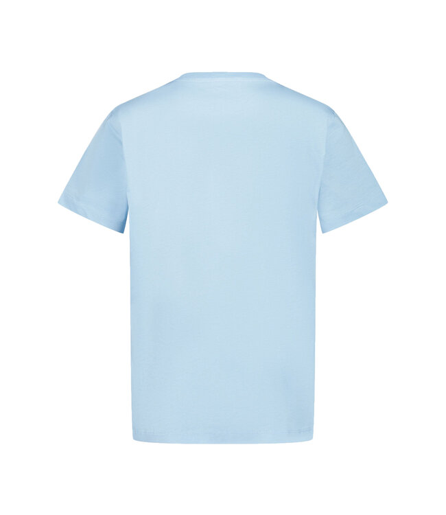 Moncler SS T-SHIRT OPEN BLUE