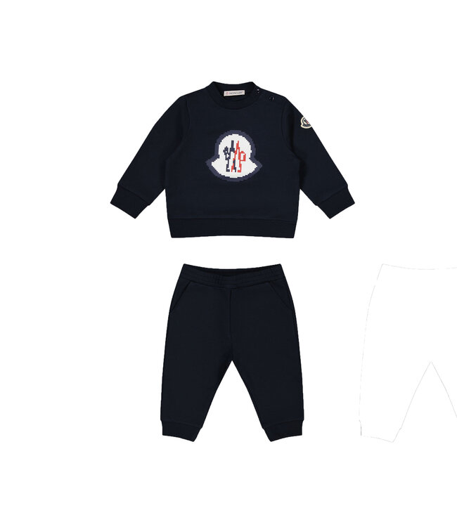 Moncler CLOTHING ENSEMBLE NAVY