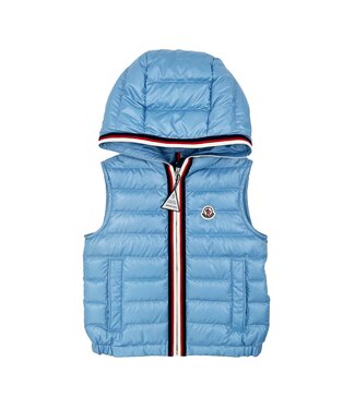 Moncler DORCAS VEST OPEN BLUE