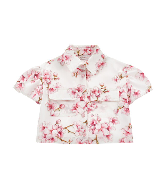 Monnalisa CAMICIA CON TASCHE POPELI