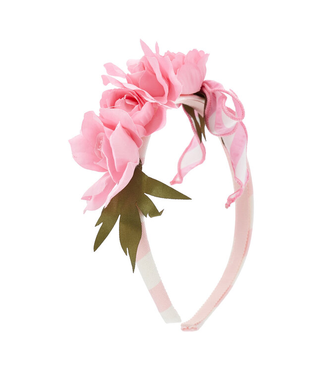 Monnalisa CERCHIETTO ROSE RIGA ROSA