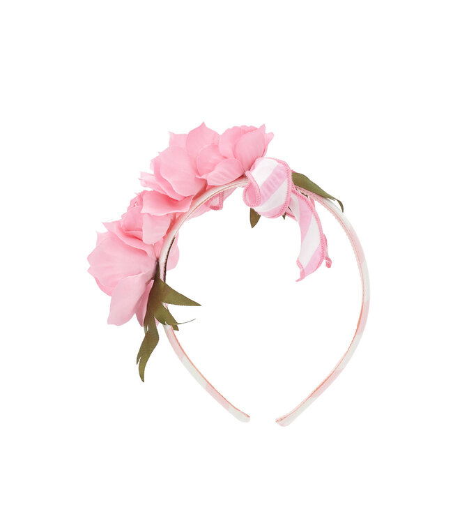 Monnalisa CERCHIETTO ROSE RIGA ROSA