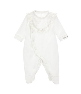 Monnalisa TUTINA CON PLASTRON PIZZO