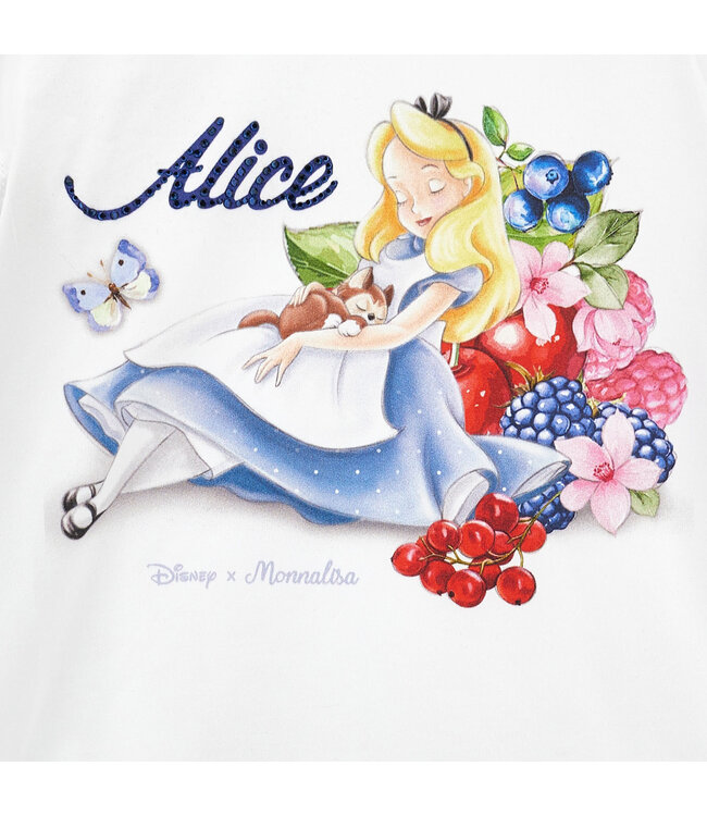 Monnalisa T-SHIRT ST.ALICE C/MANICH