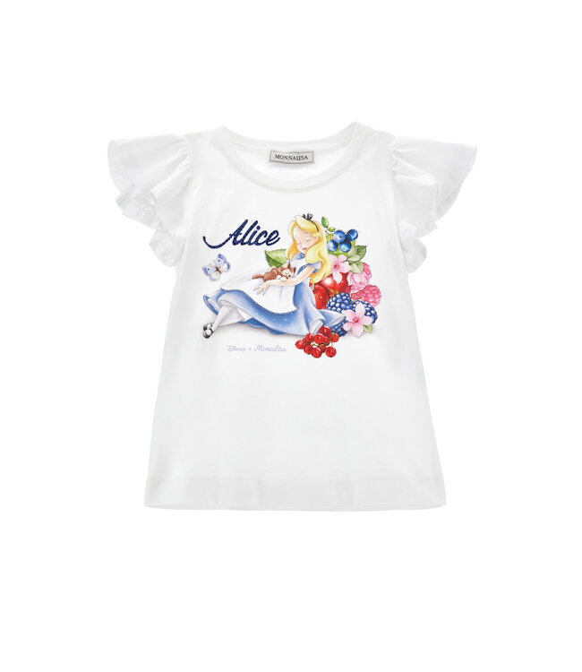 Monnalisa T-SHIRT ST.ALICE C/MANICH