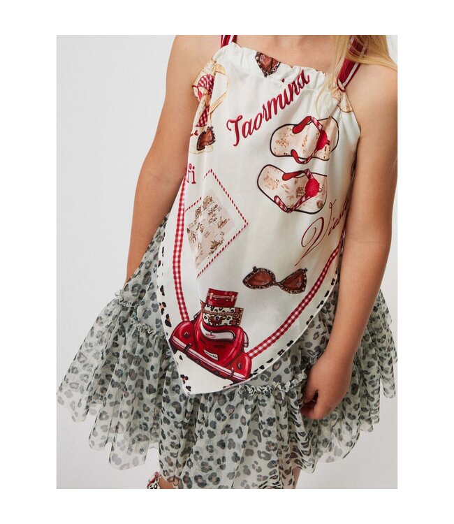 Monnalisa TOP FOULARD FOULARD ST.CA