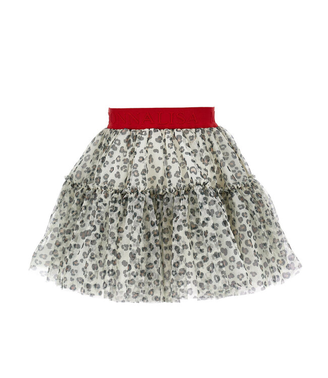 Monnalisa GONNA TUTÙ LEOPARD TULLE