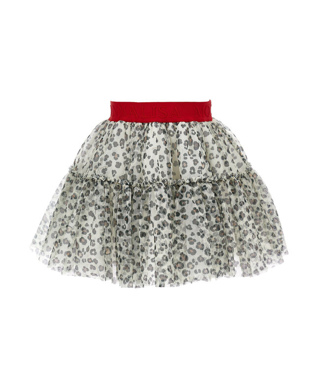 Monnalisa GONNA TUTÙ LEOPARD TULLE