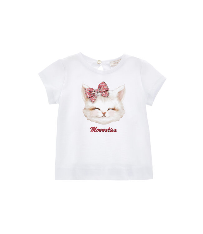 Monnalisa T-SHIRT FIOCCHI JERSEY CO