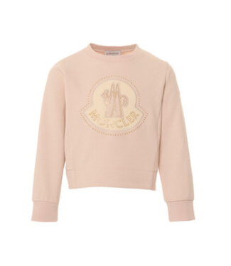Moncler SWEATSHIRT LIGHT PINK
