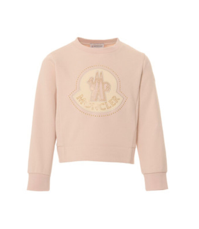 Moncler SWEATSHIRT LIGHT PINK
