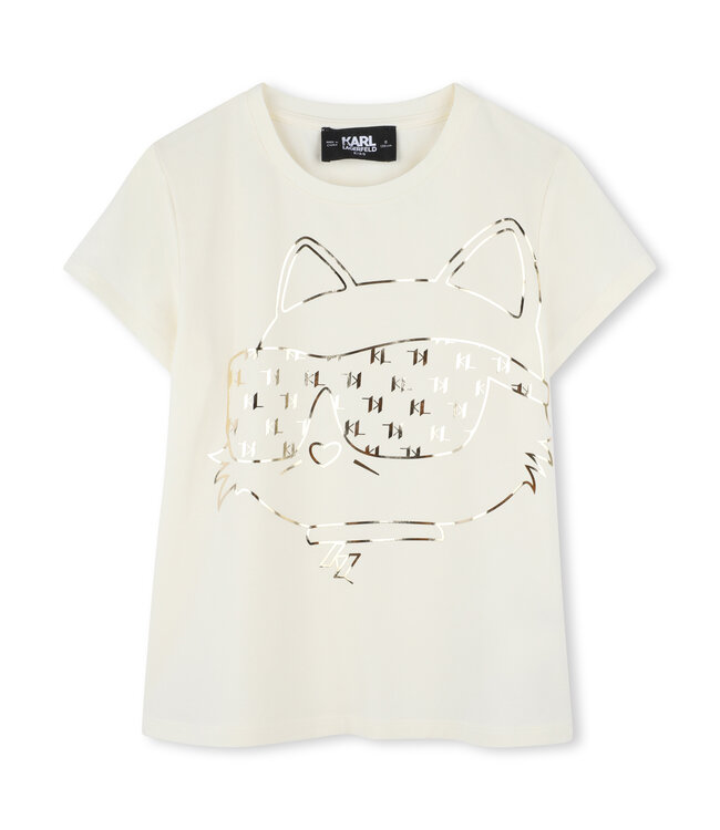 Karl Lagerfeld T-SHIRT KORTE MOUWEN IVOOR Z30447