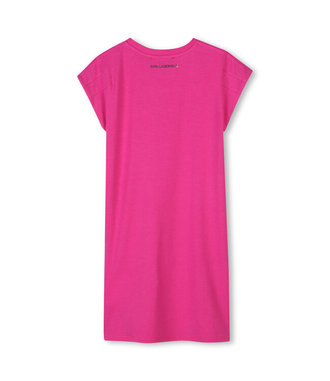 Karl Lagerfeld KLEED ZONDER MAUWEN FUCHSIA Z30456