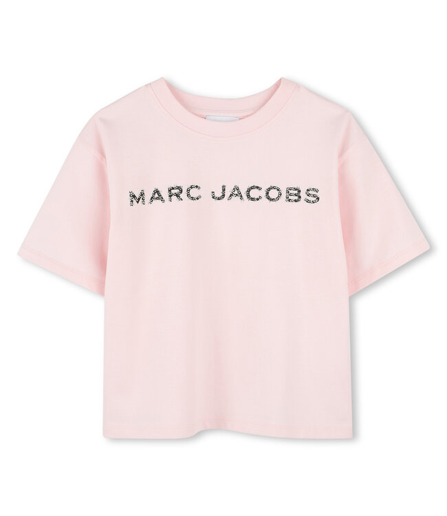 Marc Jacobs T-SHIRT KORTE MOUWEN ROZE W60463