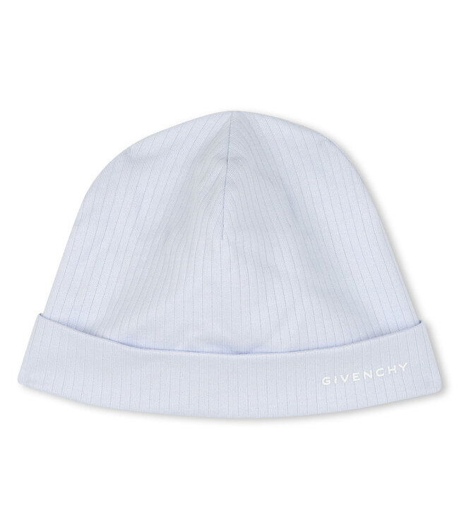 Givenchy PYJAMA+SLABBETJE+MUTS LICHT BLAUW H30605