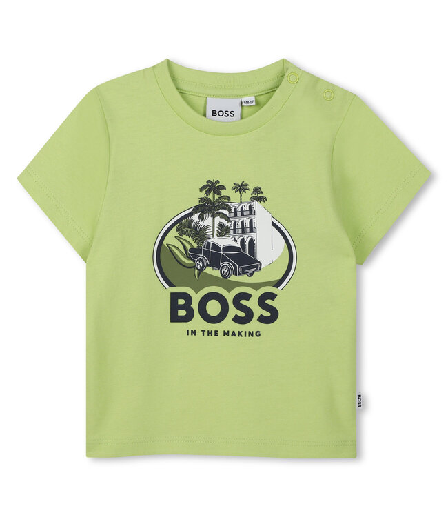 BOSS T-SHIRT KORTE MOUWEN ANIJS J52110