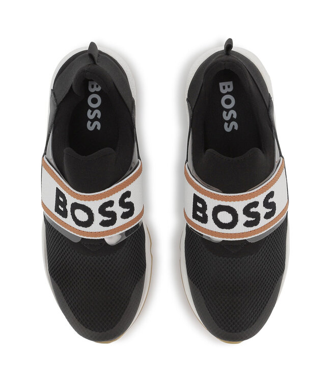 BOSS BASKETS ZWART J51645