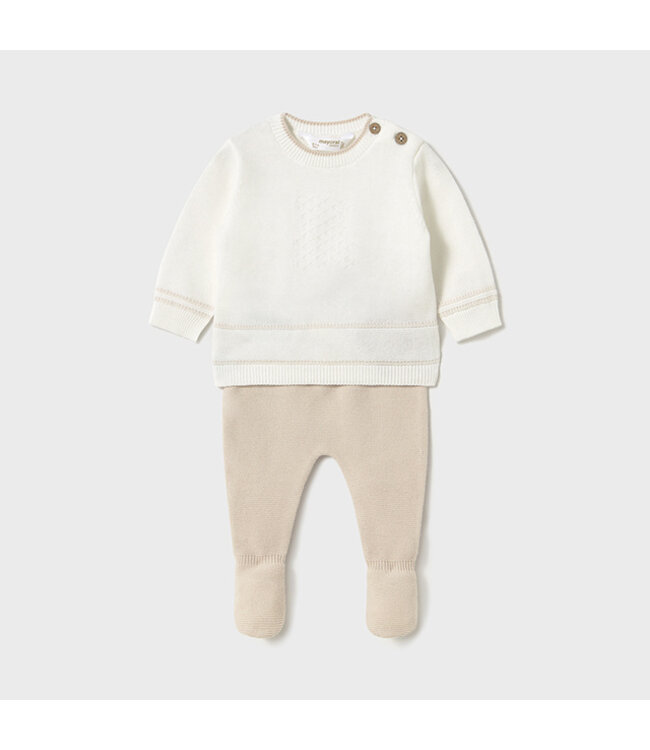 Mayoral Knit leg warmer set