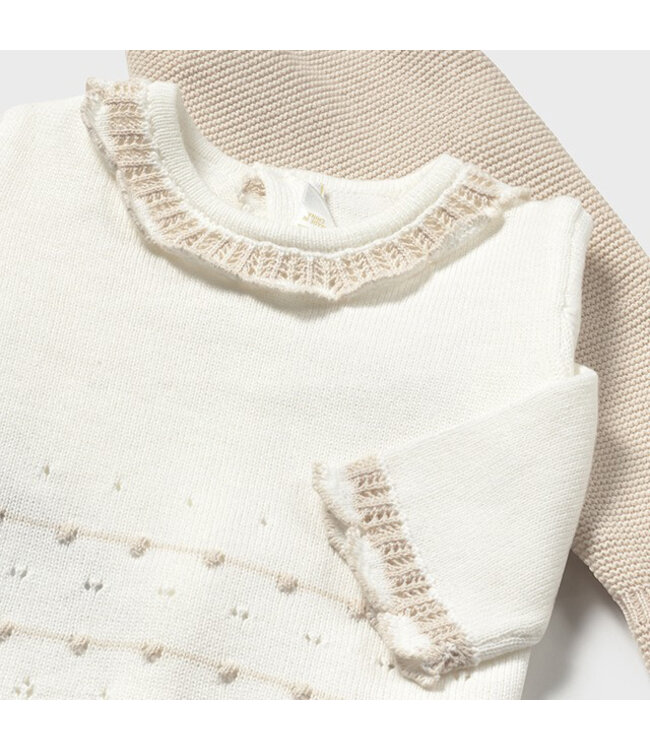 Mayoral Knit leg warmer sets