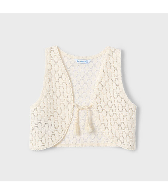 Mayoral S/s shirt w/ vest