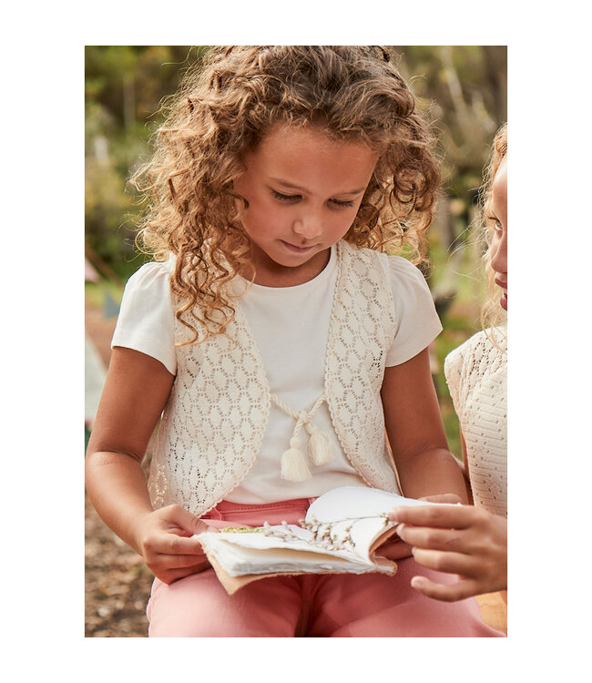 Mayoral S/s shirt w/ vest