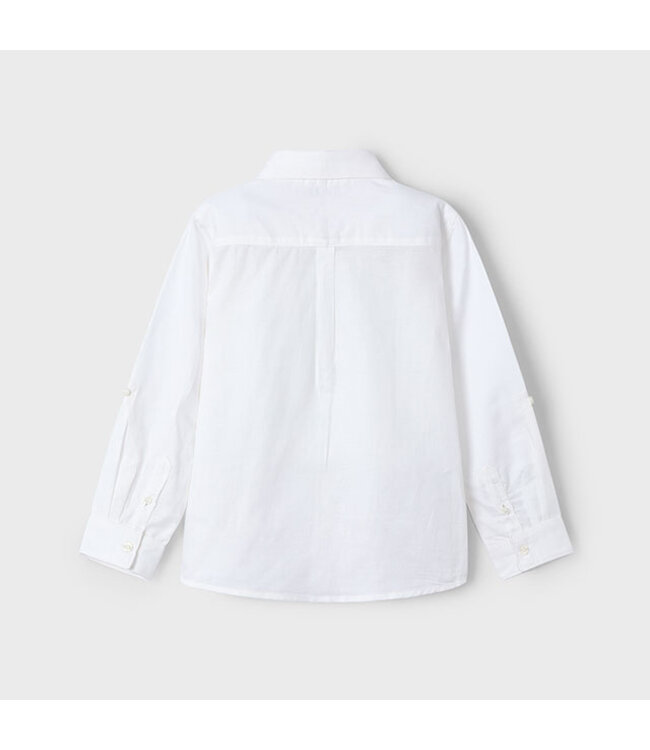 Mayoral Linen l/s shirt