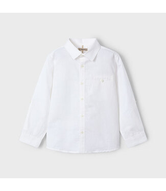 Mayoral Linen l/s shirt