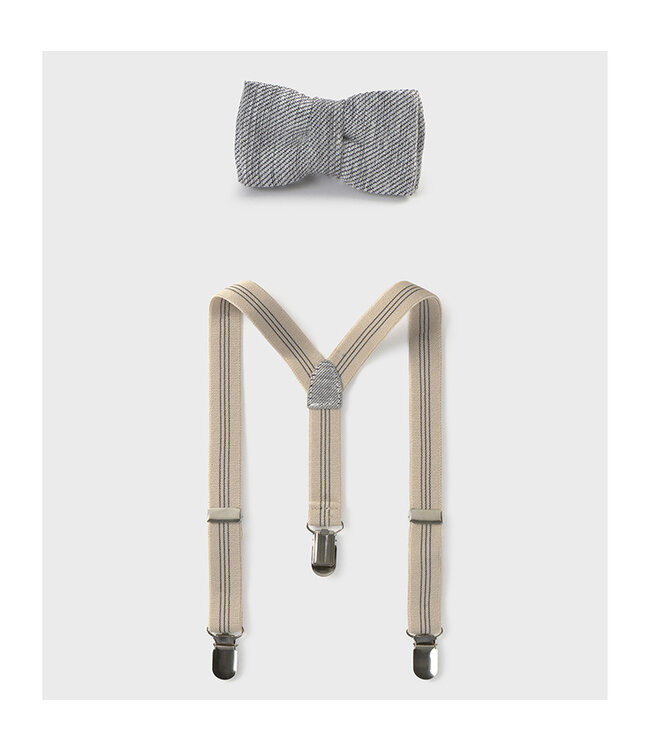 Mayoral Bowtie & suspender set