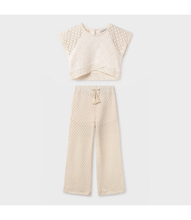 Mayoral Knit top + pants