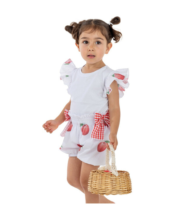 Meia Pata T-shirt + Bubbly Short Apples