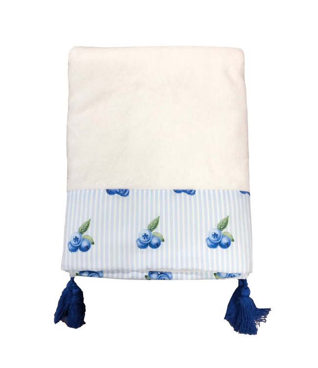 Meia Pata BEACH TOWEL Blueberries
