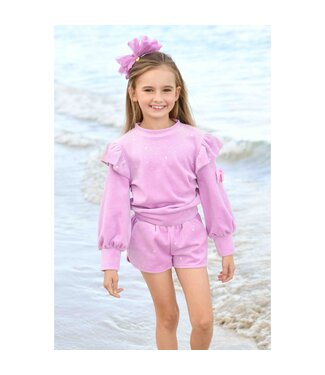 Angels Face BIJOU CRYSTAL VELOUR SET ORCHID PINK