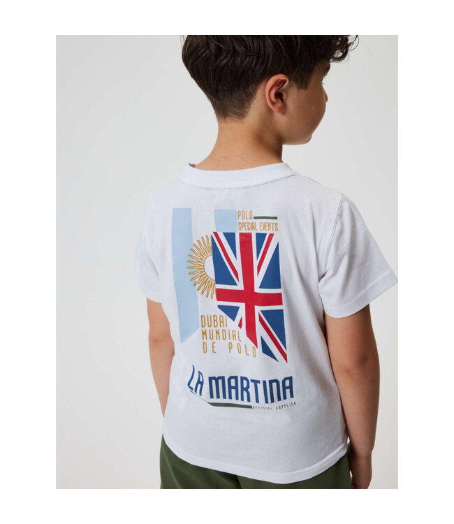 La Martina TEE CON BERMUDA LIGHT INT