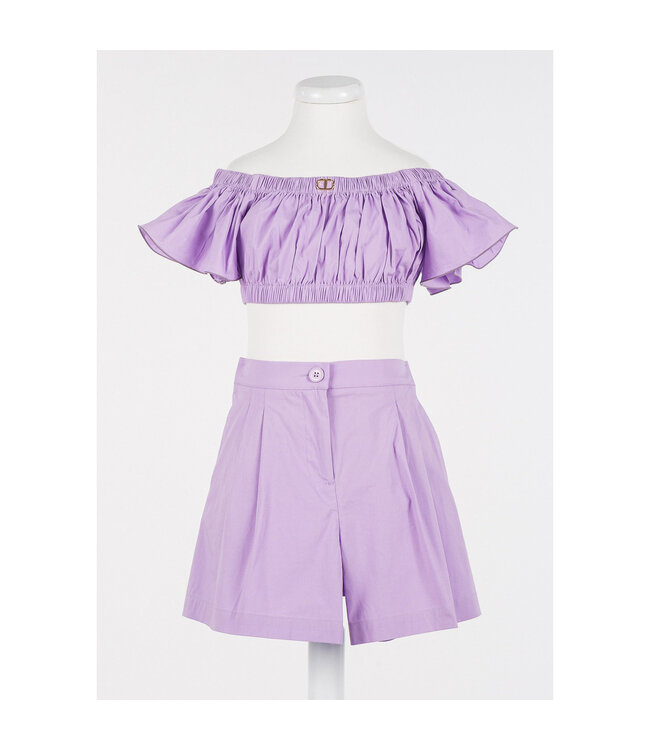 Twinset COMPLETO PASTEL VIOLET 251GJ2422