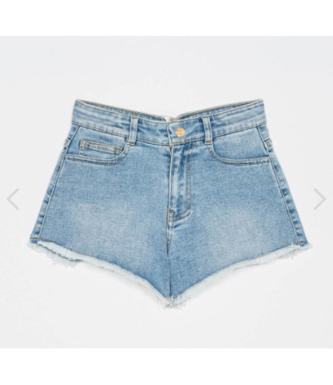 Twinset SHORTS DENIM DENIM CHIARO 251GJ2521