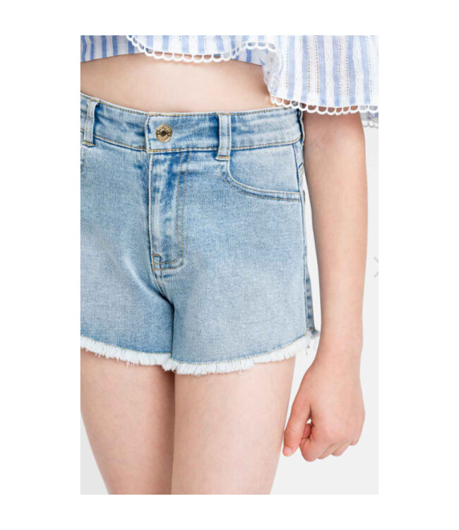 Twinset SHORTS DENIM DENIM CHIARO 251GJ2521