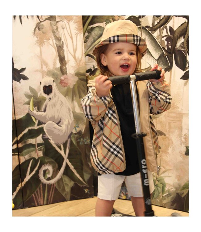 Burberry KB6 RUFUS CHK RVS B9368