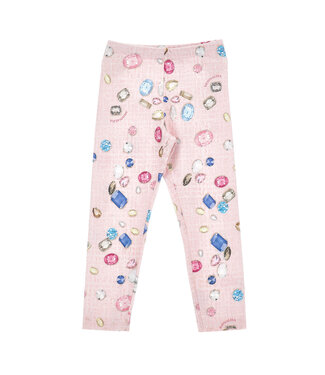 Monnalisa LEGGINGS JERSEY STRETCH S Rosa FairyTale