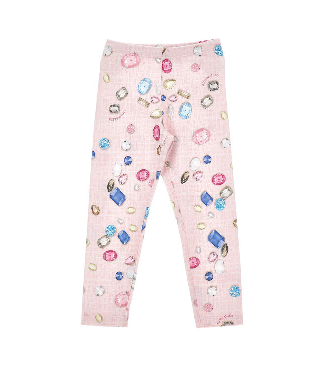 Monnalisa LEGGINGS JERSEY STRETCH S Rosa FairyTale