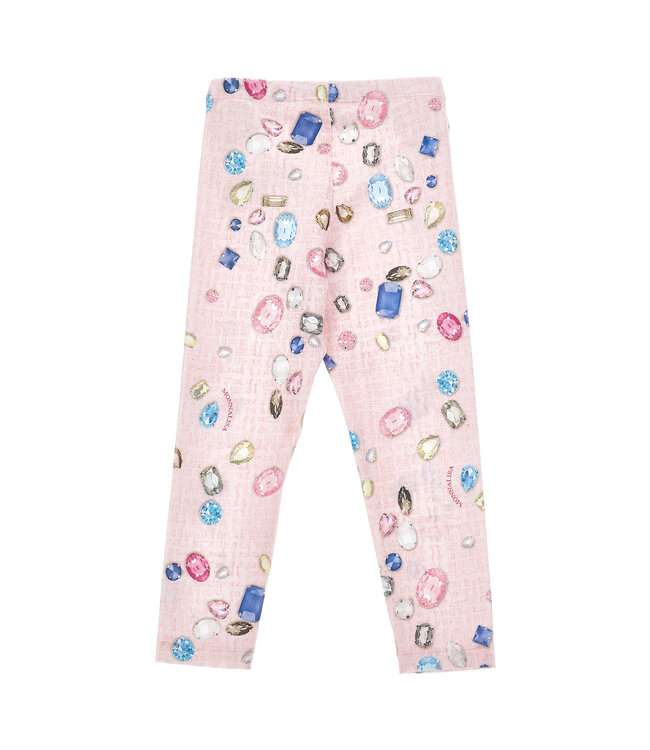 Monnalisa LEGGINGS JERSEY STRETCH S Rosa FairyTale