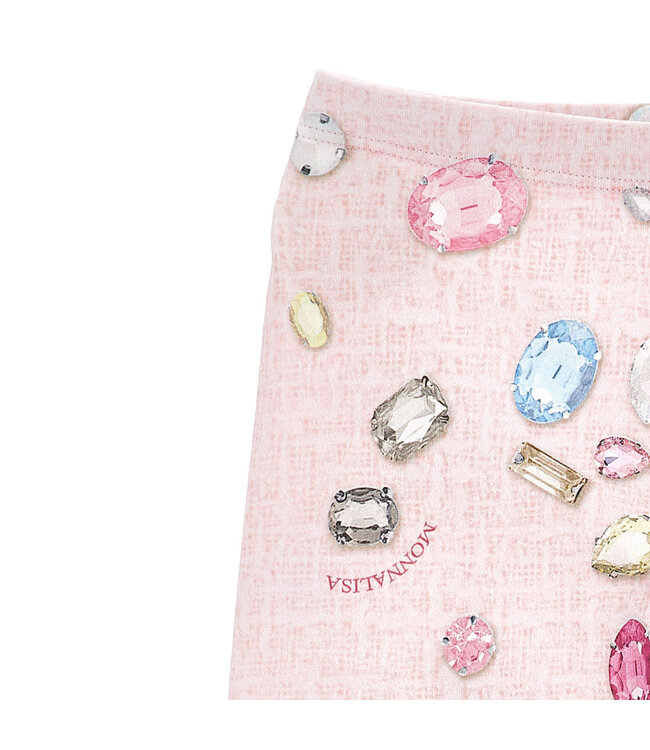Monnalisa LEGGINGS JERSEY STRETCH S Rosa FairyTale