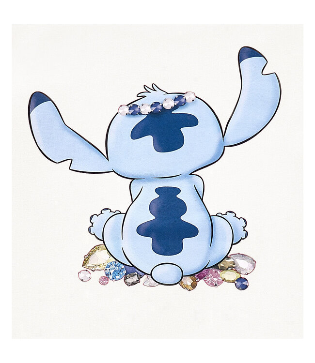 Monnalisa T-SHIRT REGULAR C/STAMPA Panna