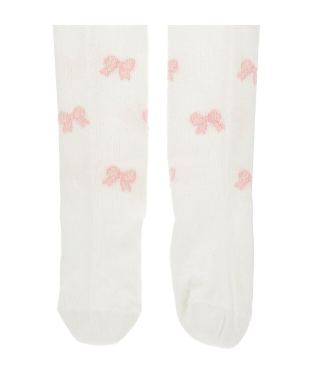 Monnalisa COLLANT JACQUARD CALDO CO Panna+FairyTale