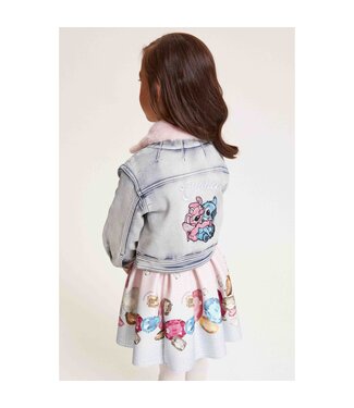 Monnalisa GIACCHINO COLLO PELLICCIA Stone Bleach