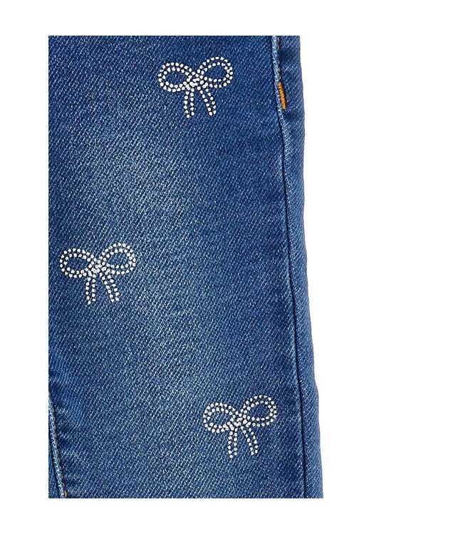 Monnalisa JEANS ST.FIOCCHINI DENIM Blu Stone Denim