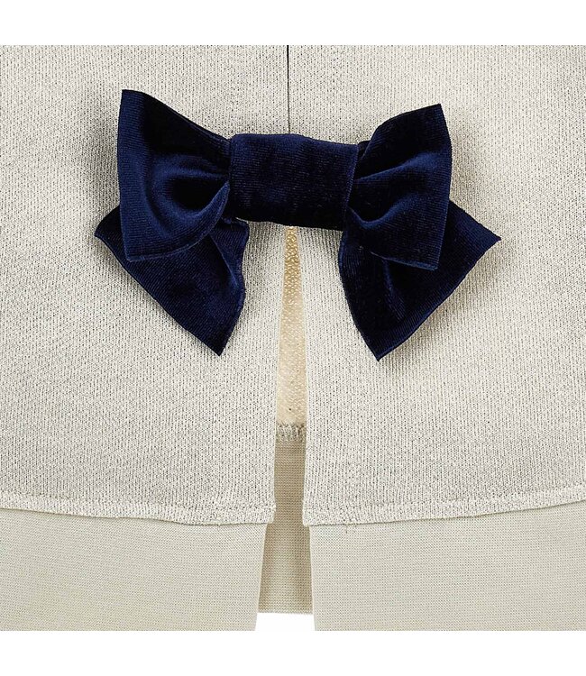 Monnalisa FELPA CREW NECK RU FELPA + JOGGER Betulla